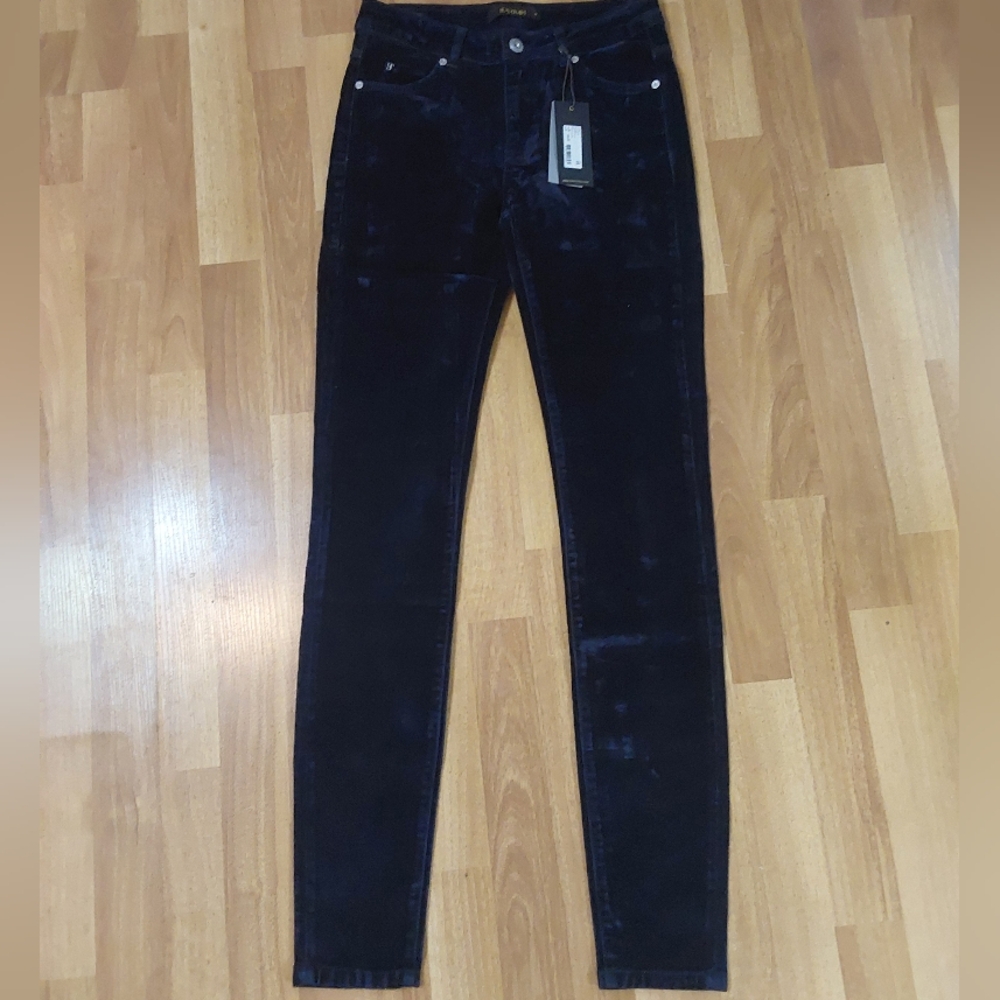 SUPERTRASH NWT Paradise Velvet Skinny Pants